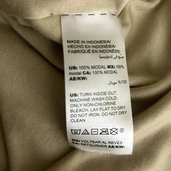 Chico’s neutral Cowl-Neck Top size XL (3) NWOT - Picture 5 of 5